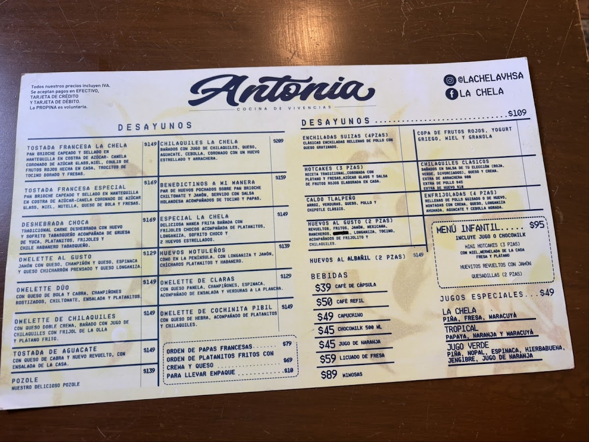 La Chela Marisquería Menu - Image 4